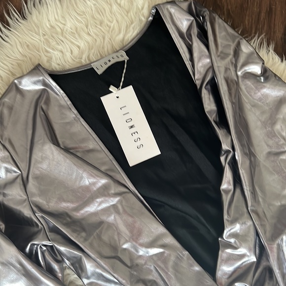 SALE!!! Revolve Lioness Metallic Party Dress - Picture 3 of 5